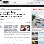 Los vecinos de los asentamientos fueron a la Corte con sus reclamos